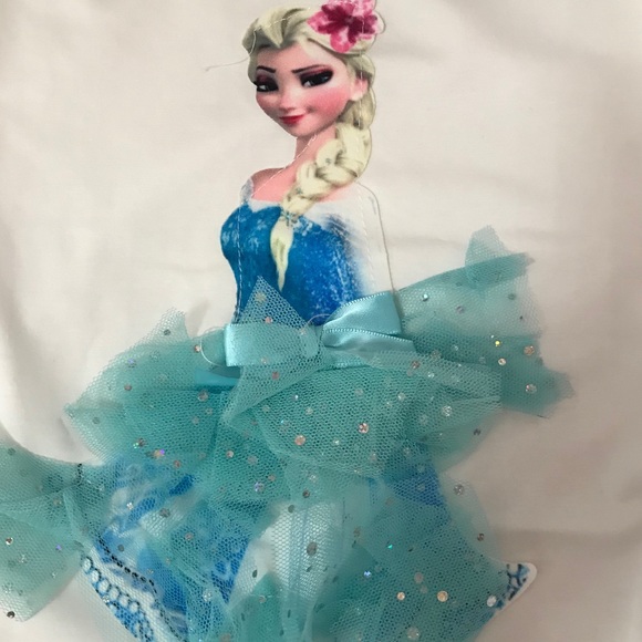 Elsa Matching Sparkly Set Super Cute NWT - Picture 5 of 8